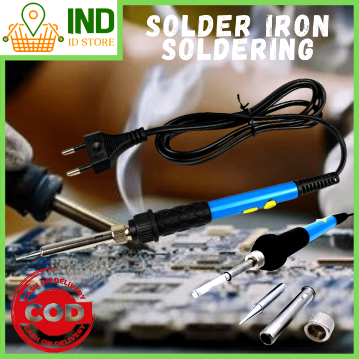 Cod Solder Elektrik Adjustable Temperature V W Solder Timah