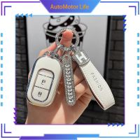 AutoMotor Life Honda Keychain Brio อุปกรณ์เสริมซิตี้ซีวิค BRV HRV CRV Civic Type R WRV Accodyssey แฟชั่นปลอกกุญแจโลหะอุปกรณ์เสริมรถยนต์