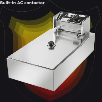 Fried Chicken Machine Fryer Burger 4kw Electric 25l Commercial