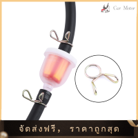 【Clearance Sale】Fuel Line Hose Filter Clip 1x น้ำมันกรองสากลรถจักรยานยนต์น้ำมันเบนซินกรองชุดท่อคลิป - นานาชาติ