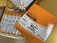 อาหารเสริมสัตว์ป่วยโรคไตแบบแมวเลีย VF+Core KC กล่องสีส้ม รสทูน่าและแซลมอน 12กรัมx30ซอง (หมดอายุ23.02.2024)