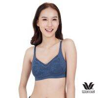 Wacoal Smart Size New Normal Bra รุ่น WB5X44 สีฟ้า(NL) อกสวยเป็นธรรมชาติ เลือกง่าย ใส่สบาย