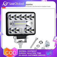 ไฟ LED 3นิ้ว54W 18LEDs 2800LM 6000K ไฟไฟ LED ถนนออฟสว่างมาก IP67กันน้ำสำหรับเรือบรรทุกสินค้า