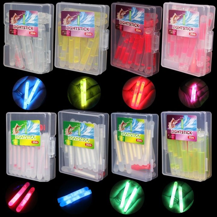 LE VICTORY Dark Tackle Luminous Dark Glow Glow Stick Light Sticks