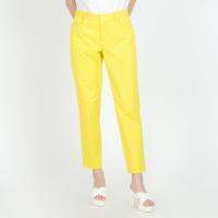 C&amp;D COTTON STRETCH SATIN CAPRI PANTS (CU92YE)