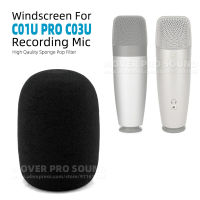 สำหรับ SAMSON C01U C03U Pro C 01 03 C01 C03 U Windproof ฟองน้ำ Anti Pop Filter Mic กระจกกันฝุ่นไมโครโฟนกระจก