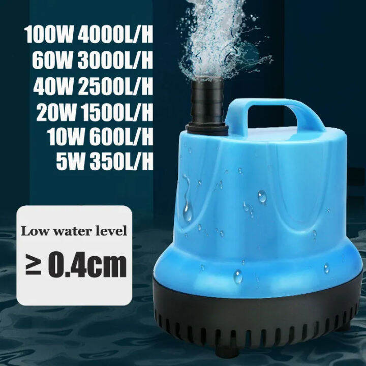 Water pump Fish tank submersible pump Bottom suction pump Water change ...