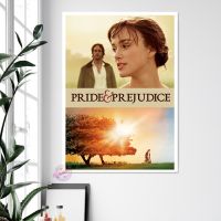 โปสเตอร์ Pride And Prejudice หนังรักอังกฤษผ้าใบวาดภาพ Keira Knightley ภาพศิลปะบนผนัง0809