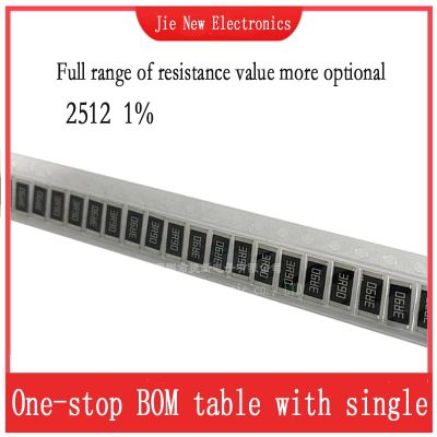 100PCS 2512 SMD Resistor 1% 0R-10M 0.1R 0.33R 0.68R 1R 10R 47R 100R 1K  4.7K 10K 47K 82K 100K 220K 330K 750K 1M 2.2M 6.2M 9.1M LED Bulbs