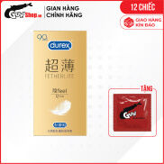 Bao cao su Durex Fetherlite Feel - Siêu mỏng