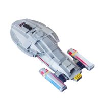 LEGO MOC-16925 USS Trek Voyager Space Star Series Assemble Blocks Building Brick Part Children Toy Birthday DIY Kid Gift Adult 332PCS