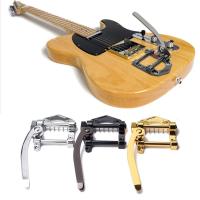 Jazz กีต้าร์ไฟฟ้า Tremolo ยูนิตสะพานการสั่นสำหรับ Bigsby Tele SG LP ฯลฯ ES335