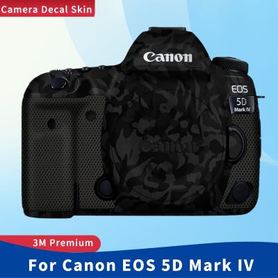 สำหรับ Canon EOS สติกเกอร์ป้องกันกล้องฟิล์มไวนิล4สติ๊กเกอร์ติดบนตัวเครื่องสำหรับ Canon EOS 5D Mark Iv/5DM4/5D