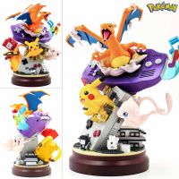 Model โมเดล Figure ฟิกเกอร์ จากการ์ตูนเรื่อง Pokemon โปเกมอน Charizard ลิซาร์ดอน Pikachu พิกะจู Mew มิว Recast Resin GK Statue Collection Toy Ver Anime อนิเมะ การ์ตูน มังงะ คอลเลกชัน ของขวัญ Gift จากการ์ตูนดังญี่ปุ่น New Collection Doll ตุ๊กตา manga