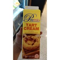 มาใหม่? ทาร์ต ครีม ฟิลลิ่ง ไส้ทาร์ต ทาร์ตไข่ สำเร็จรุป c premio tart cream filling 1L?