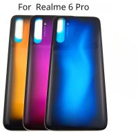 ใหม่เคสสำหรับ Realme ด้านหลัง6 Pro RMX2061 RMX2063ฝาครอบแบตเตอรี่ชิ้นส่วนอะไหล่บานประตู