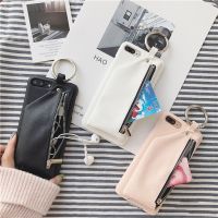 ✲✆ PU Luxury Leather Zipper Wallet Case For iPhone X XR XS MAX 7 8 6 6s Plus Cover Fashion style Hard PC Back mobile phone bag capa