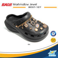 Baoji  บาโอจิ รองเท้าแตะ รองเท้าแบบสวม สำหรับผู้หญิง W Mashmallow Jewel B037-127 (840)