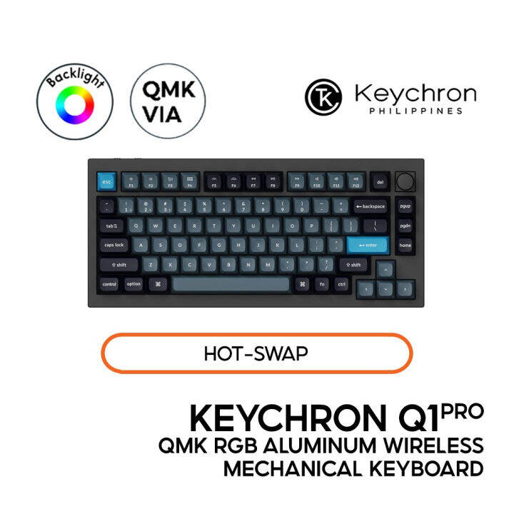 試打のみ】keychron Q1 Pro BLACK Bluetooth | thepaymentpeople.co.uk