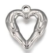 304 Stainless Steel Screw Carabiner Lock Charms, for Necklaces Making, Oval