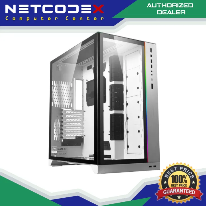 Lian Li O11 Dynamic Xl Rog Certificated White Color Tempered Glass On The Front And Left Side E Atx Atx Full Tower Gaming Computer Case O11d Xl W Lazada Ph
