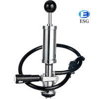 System Keg Pump ขนาด4นิ้วสีเงิน