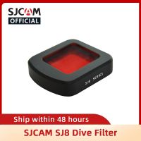 SJCAM SJ8 Dive Filter Waterproof Housing Case Lens Red Filter Protection For SJCAM SJ8 Air / SJ8 Plus / SJ8 Pro Action Camera