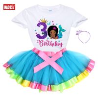 ⊙ Outfit Little Mermaid Girl Birthday Girl Mermaid Tutu Outfit - Princess Girl Dress - Aliexpress