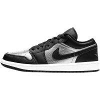 [COD]* 100 Ori * Air 1 AJ1ต่ำ Silver Toe สีดำผู้ชายผู้หญิงรองเท้าบาสเก็ตบอลต่ำ DA5551-001 HYRF