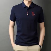 BeCoolMan-polo-เสื้อโปโล เสื้อยืดโปโล ผช หลายสีเสื้อโปโลแขนสั้นผู้ชายธุรกิจสบาย ๆงานปักละเอียด ผ้าใส่สบาย คุ้มค่า