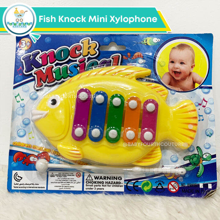 Fish Knock Mini Xylophone Kids Musical Toy Lazada PH