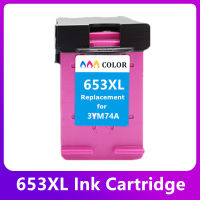 ตลับหมึก Remanufactured untuk HP 653XL 653 HP653 XL Penggantian Dakwat Deskkkkelebihan 6075 6475 Pencetak