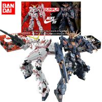 Bandai ชุดประกอบโมเดล DAM HG SB Banshee 1/144อนิเมะตุ๊กตาขยับแขนขาได้หุ่นประกอบของเล่นสะสมโมเดลของขวัญสำหรับเด็กผู้ชาย