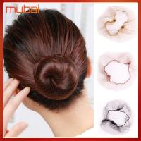 MUBAI 20/40 Pcs ใหม่ เครื่องมือจัดแต่งทรงผม เครื่องประดับผม ตาข่ายวิกผมตาข่าย บัลเล่ต์ Snood ขนมปังหน้าปก ตาข่ายคลุมผมที่มองไม่เห็น