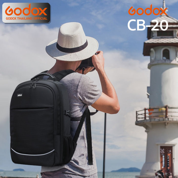 godox-bag-cb20-backpack-for-camera-flash-accessories-กระเป๋ากล้อง-กระเป๋าไฟ