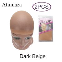 Atimiaza หมวกแก๊ปที่คลุมผม5สีสำหรับหมวกตาข่ายระบายอากาศผ้าไนล่อนยืดได้ใน1แพ็ก2ชิ้น