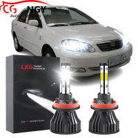 สำหรับ Toyota Corolla Altis 2002 - 2009 (ไฟหน้า)-หลอดไฟหน้า LED ไฟสูง12-24V 6000K (1คู่)