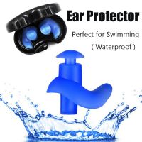 Soft Swimming Earplugs Clip Case Protective Prevent Water Protection Ear Plug Waterproof Soft Silicone Swim Dive Supplies