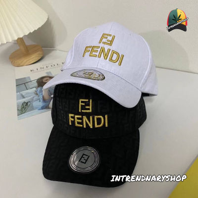 หมวกแก๊ป Fendii เฟนดิ หมวกแฟชั่น 2สี เนื้อผ้าดี งานคุณภาพดี 100% ใส่ง่าย สะดวกสบาย หมวกแก๊ป หมวกกันแดด Cap Fashion Summer 2022