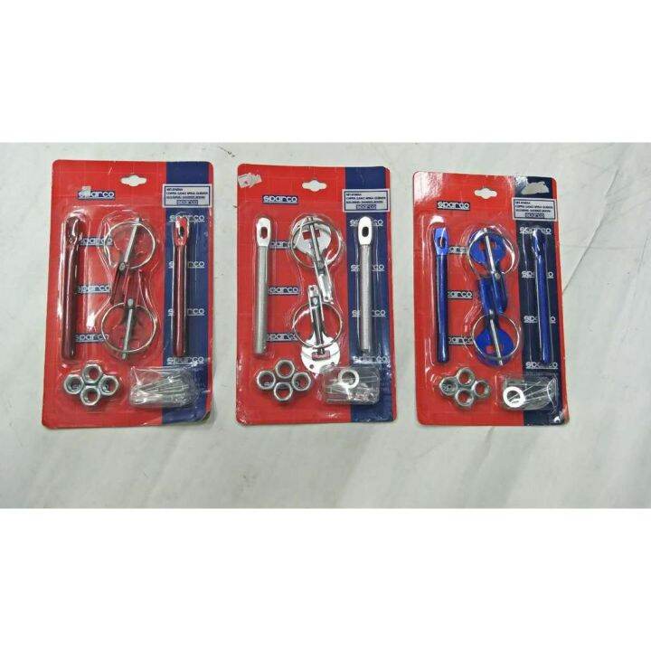 Sparco Lock Pin Hood Front Universal Lazada