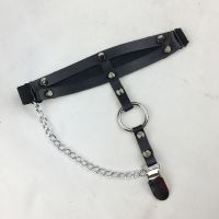 【YF】△❄  Rivet  goth O ring leather Leg garters belts for women Adjustable size garter belt harness Night club decoration