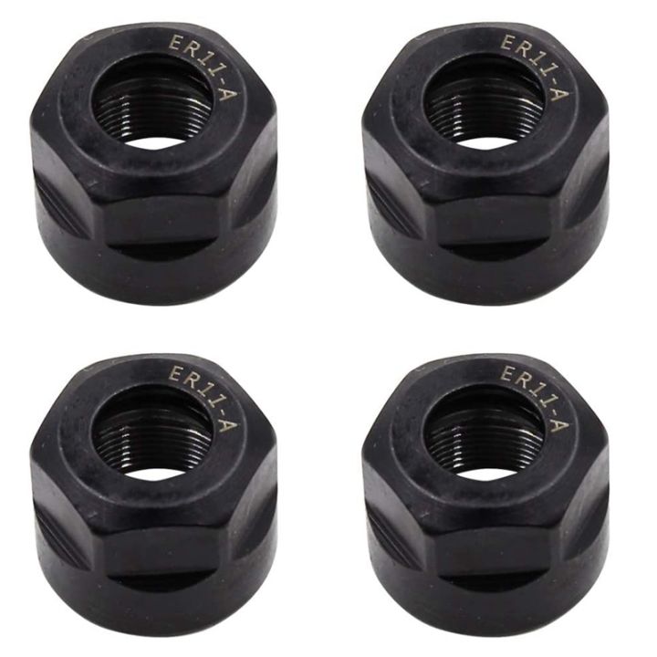 4pcs-er11-a-type-m14-thread-collet-clamping-hex-nuts-for-cnc-milling-chuck-holder-lathe