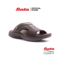 Bata Comfit บาจา คอมฟิต รองเท้าแตะ รองเท้าเพื่อสุขภาพ รองเท้าลำลอง สำหรับผู้ชาย รุ่น Feat สีน้ำตาล 8614050