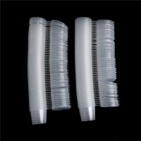 【CW】 10/25/100Pcs Clear Food Small Sauce Containers Package Box amp;Lid Portable Disposable Plastic Cups Transparent 25/75/40/100ml