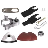 13pcs Angle Grinder Adapter Set Woodworking Open Hole Cutting Refitting Head Polishing Tool Saw Blade Accessories Modification