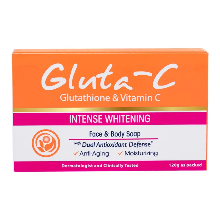 Gluta C Intense Whitening Face And Body Soap With Dual Antioxidant Defense 120g Lazada Ph 8956