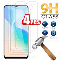 4pcs Clear HD Screen Tempere Protector Glass For Vivo Y21 Y21s Y33s Explosion-proof Glass Vovi Y33s 4g Y 21s 33s Protective Film