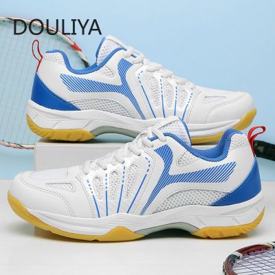 DOULIYA Sneakers Men Badminton Breathable Tennis Outdoor Sports Shoes Training Athletics Women Pickleball Footwear Squash Indoor