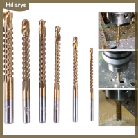 [Hillarys] 6ชิ้น hss Countersink ดอกสว่านเจาะเหล็กเคลือบไทเทเนียม hss เลื่อยเจาะเครื่องมือไฟฟ้า