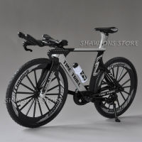 คอลเลกชันโมเดลจักรยานโลหะ 1:10 Scale Diecast Metal T.T Time Trial Racing Bike Model Toys Collection